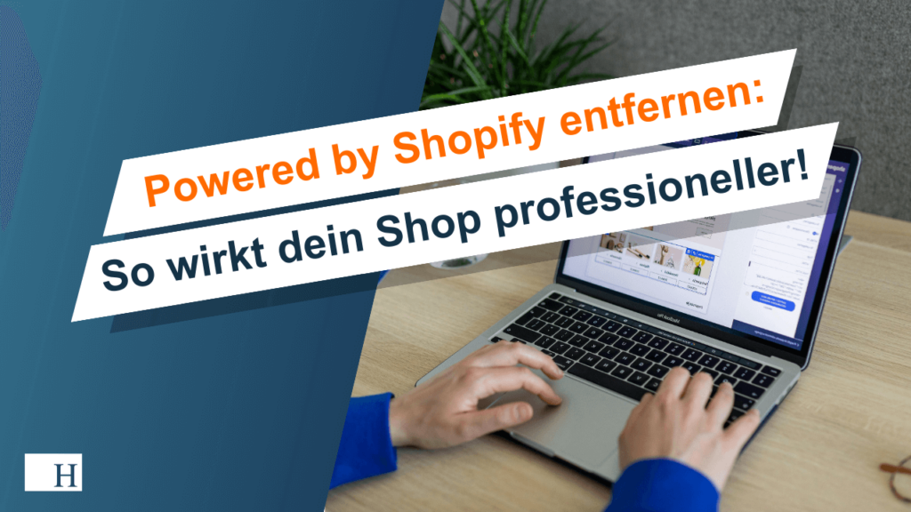 Powered by Shopify entfernen