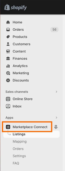 Shopify mit Amazon verbinden 1
