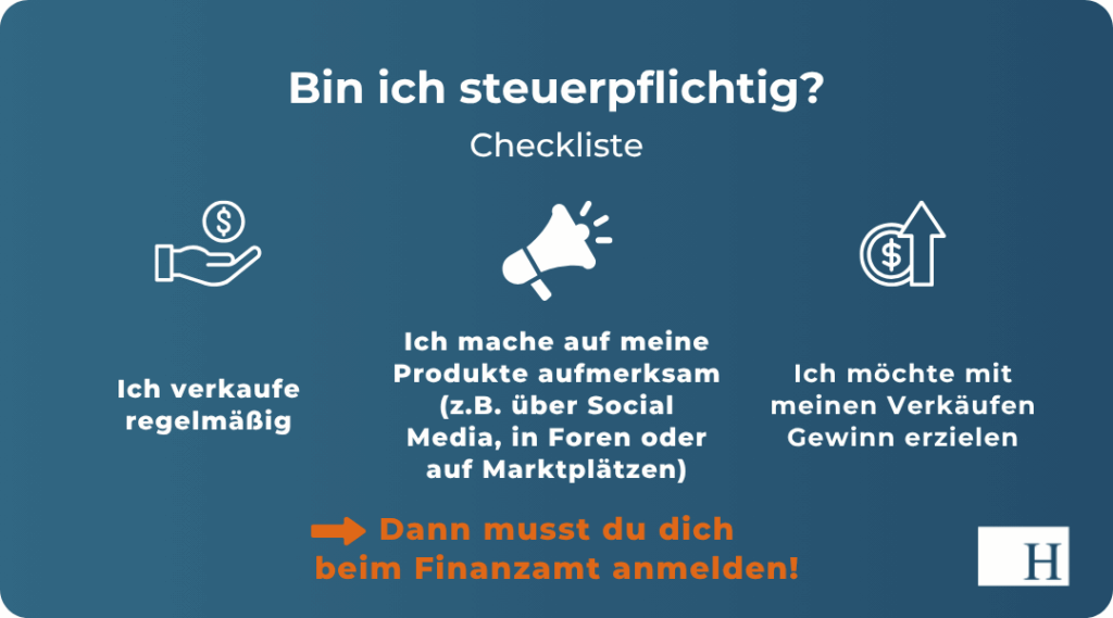 Onlineshop steuern_Steuerpflicht